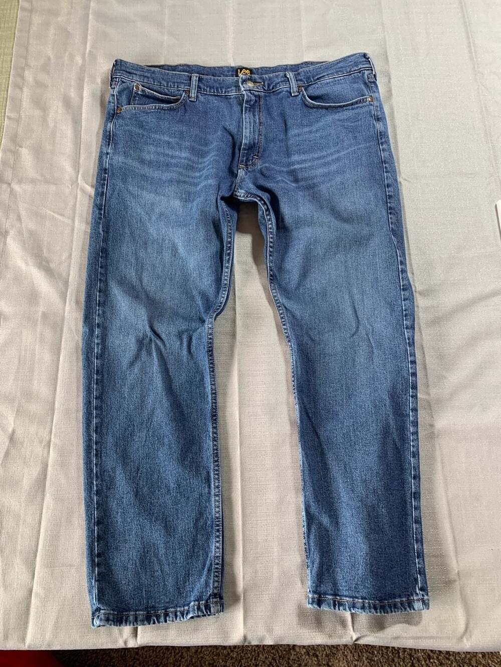 Lee Men's Slim Fit Performance Series Blue Jeans 40x30